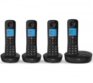 BT Essential Cordless Phone - Quad Handsets
