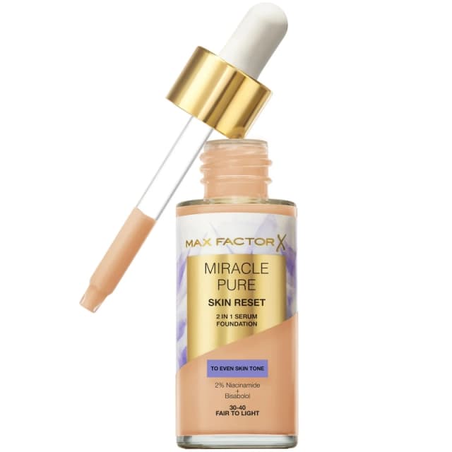 Max Factor Miracle Pure Serum Foundation 02 Fair to Light 30ml
