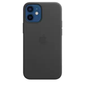 Apple iPhone 12 Mini Leather Case with MagSafe Black MHKA3ZM/A