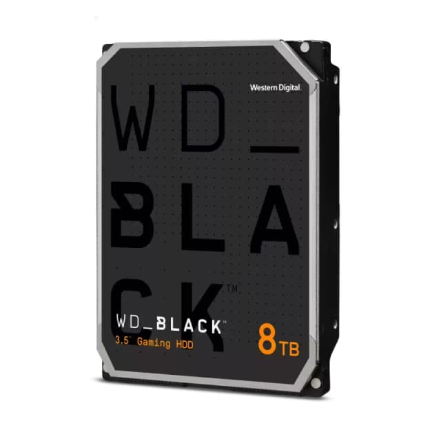 8TB Western Digital BLACK 3.5" SATA III Hard Drive - 7200RPM, 256MB Cache