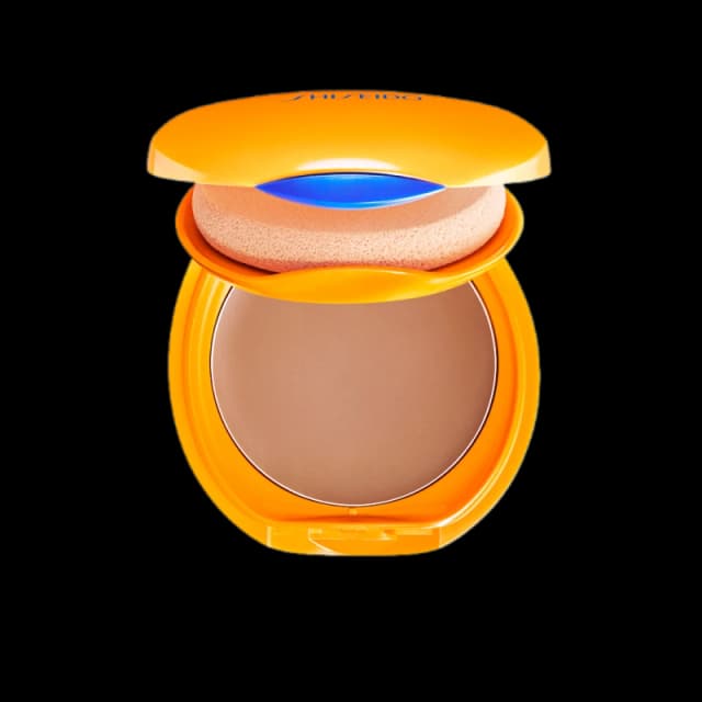 Shiseido Expert Sun Protector Tanning Compact Foundation SPF10 tinted primer refillable shade Bronze 12 g
