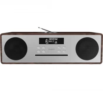 Majority OAK-CDAB-WAL Oakington DAB Smart Bluetooth Radio - Walnut