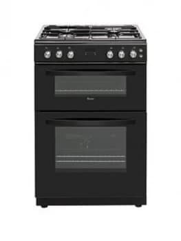 Swan Swan Sx15862B 60Cm Double Gas Cooker Black