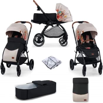 Kinderkraft Evolution 2in1 Stroller with Cocoon Carrycot - Bird