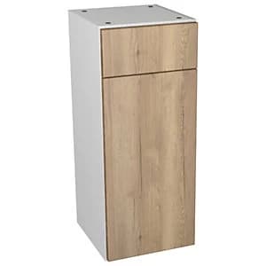 Wickes Vienna Oak Fitted Drawerline Base Unit - 300 mm