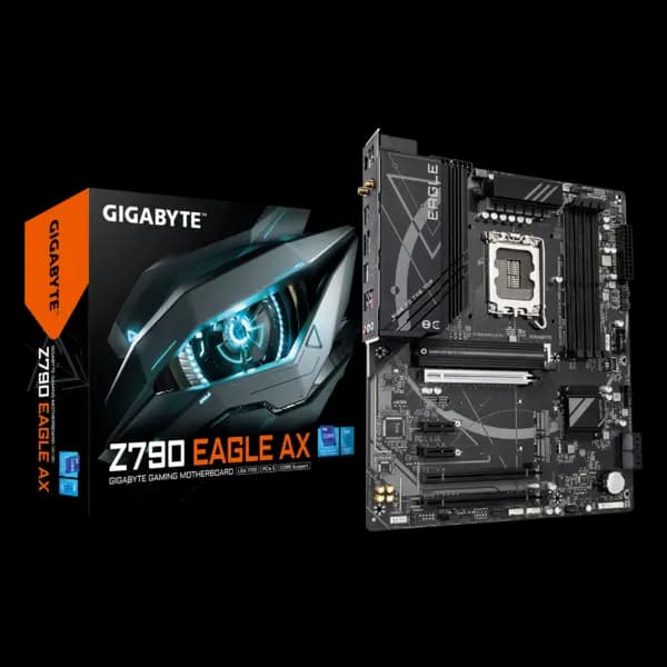Gigabyte Z790 EAGLE AX Motherboard - Intel Core 14th Gen CPUs, 7600MHz DDR5 - Z790 EAGLE AX