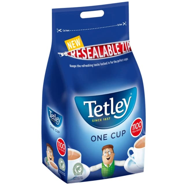 Tetley One Cup Tea Bags (Pack of 1100) A01161