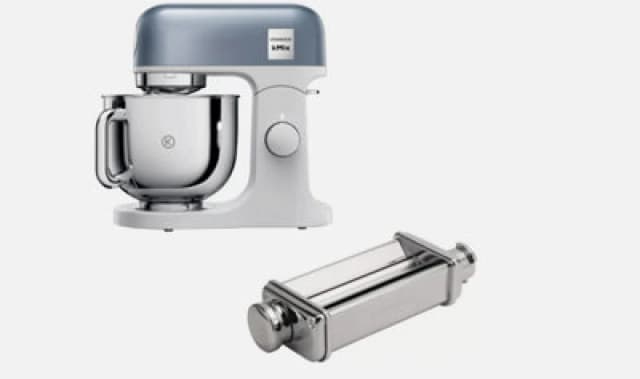 Kenwood 5L Kmix Stand Mixer Blue & Lasagne Roller