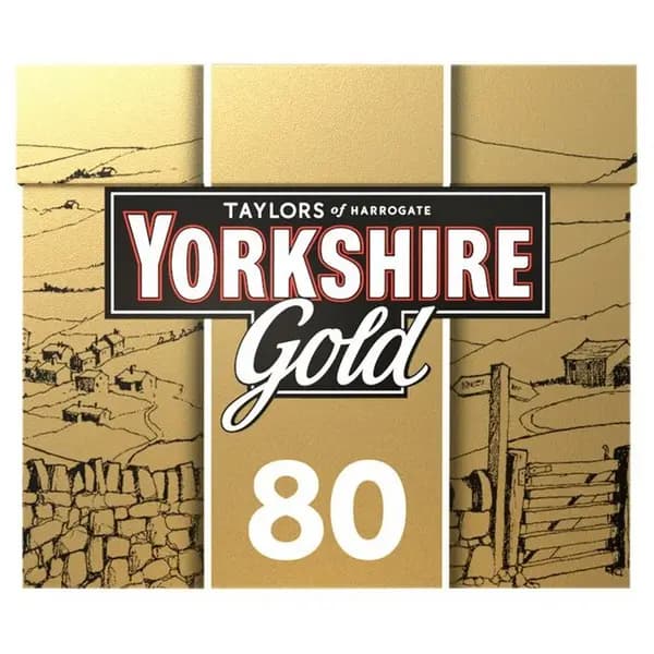 Yorkshire Tea Gold 80x Tea Bags