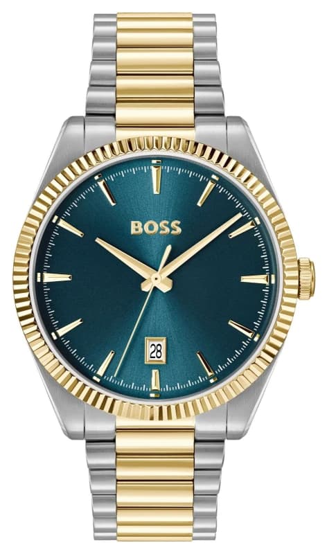 BOSS 1514311 CHESWICK Three-Hand Quartz (40mm) Blue Dial / Watch