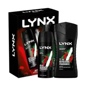Lynx Africa Rock Duo Gift Set