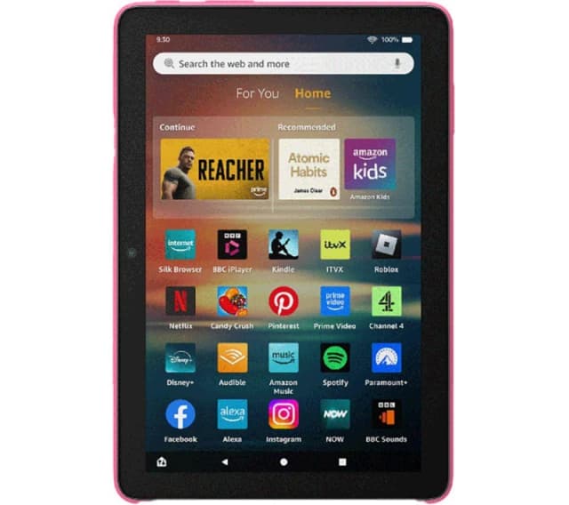 Amazon Fire HD 8 8" 32GB WiFi Tablet - Hibiscus