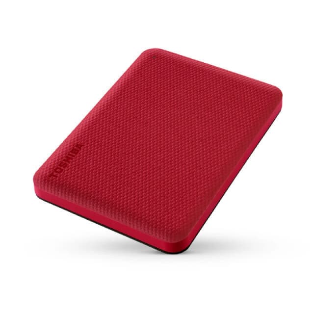 Toshiba Toshiba Canvio Advance 1TB 2.5 external hard drive USB 3.2 (Gen 1) Red HDTCA10ER3AA HDTCA10ER3AA