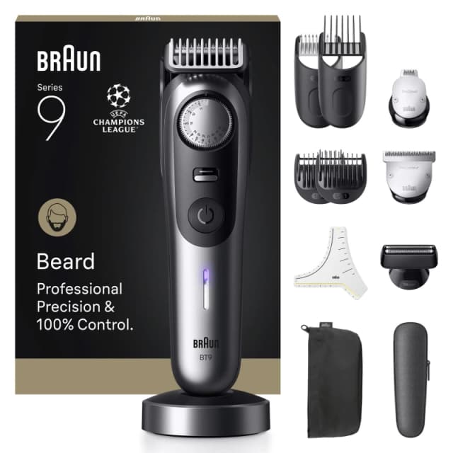 Braun Series 9 Mens Shaver - Black / Silver