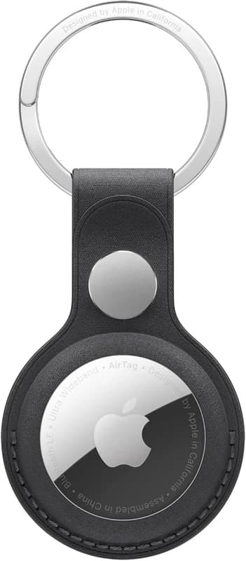 Apple AirTag FineWoven Key Ring - Black MA7G4ZM/A