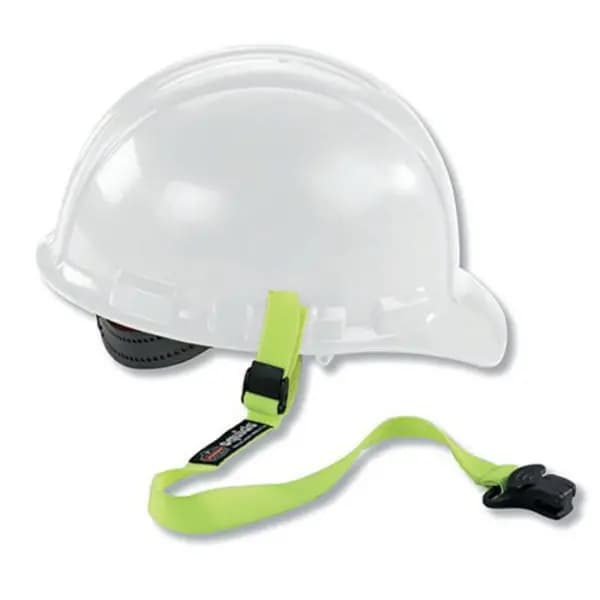 Squids Ergodyne Elastic Hard Hat Lanyard-Clamp Yellow EY3155