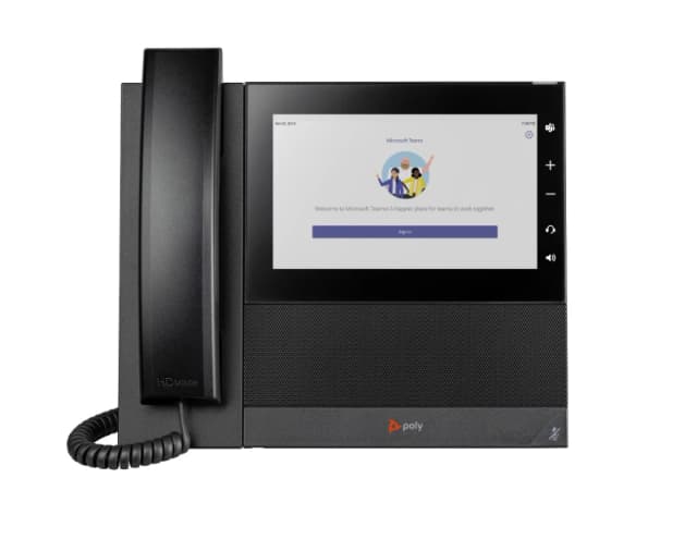 HP POLY CCX 600 Business Media Phone for Microsoft Teams and PoE-enabled 82Z84AA
