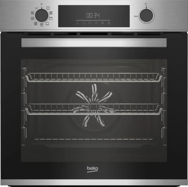 Beko BBIE12301XMP Built In Electric Single Oven with Pyrolytic Cleaning - Stainless Steel - A Rated
