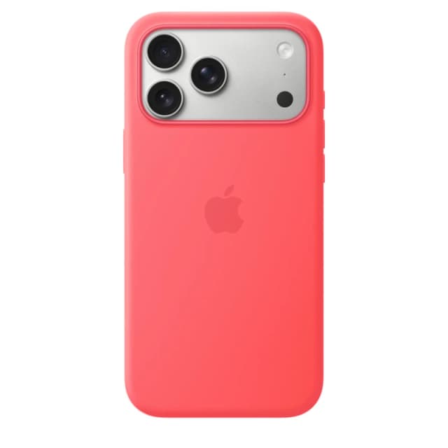 Apple Apple iPhone 17 Pro Max Silicone Case with MagSafe - Bright Guava MHW64ZM/A
