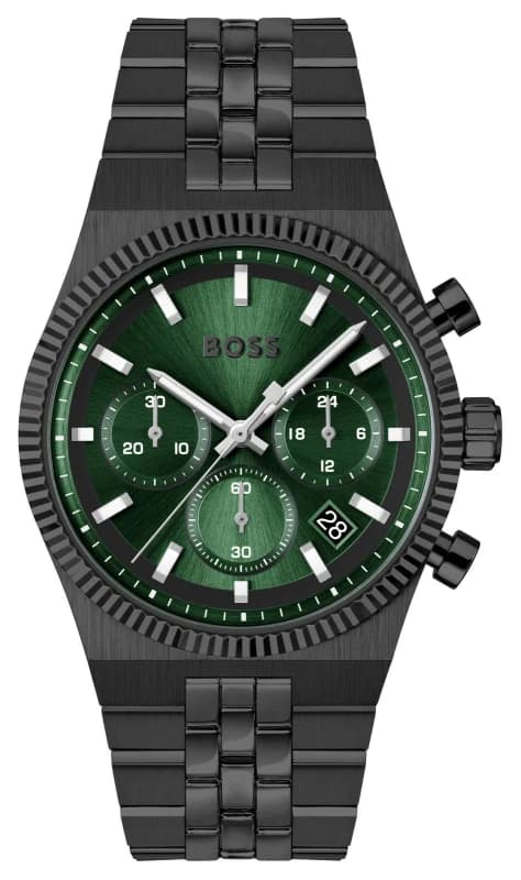 BOSS 1514308 CANDOR PRIME Quartz Chronograph (41mm) Green Watch