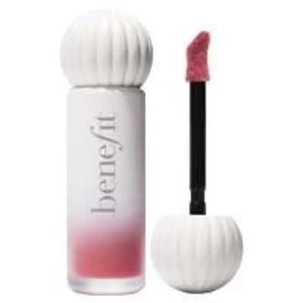 benefit Plushtint Moisturising Matte Lip Tint 16 Fuzzy Slippers - Soft Coral 6ml