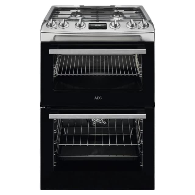 AEG CKX6540ACM 60cm Freestanding Dual Fuel Cooker - STAINLESS STEEL CKX6540ACM