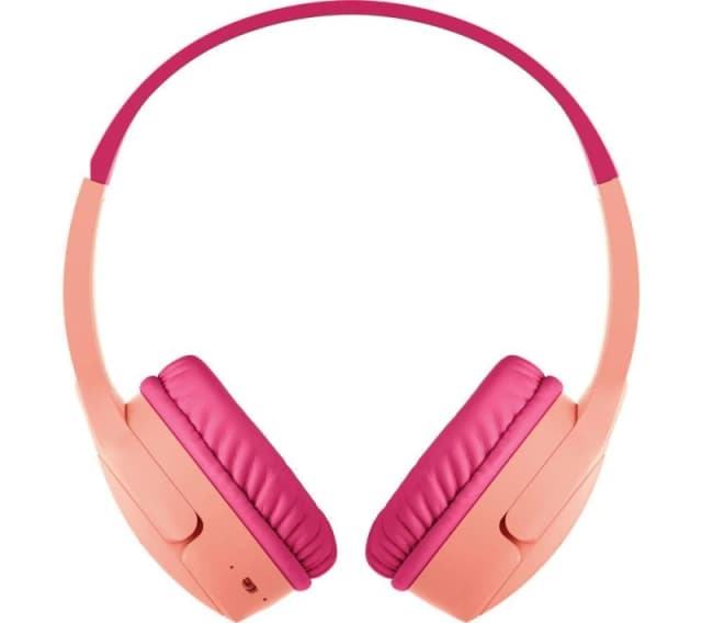 Belkin SoundForm Mini Kids Wireless Headphones On-Ear - Pink
