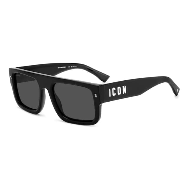 DSquared2 Mens DSQ Icon Wayfarer Sunglasses Black male One Size