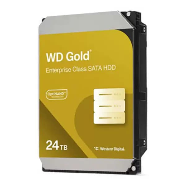 WD Gold 24TB 3.5" Enterprise SATA HDD/Hard Drive 7200rpm