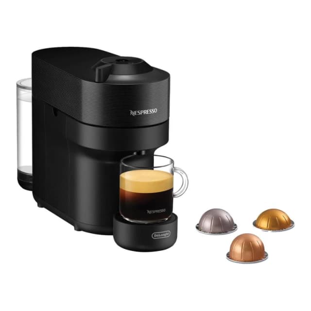Nespresso by DeLonghi Vertuo Pop Barista Bundle ENV90.BAE Coffee Machine - Black 8004399035249