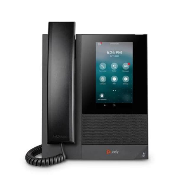 POLY CCX 400 IP Phone Black Wired handset 24 lines LCD 12.7cm (5")
