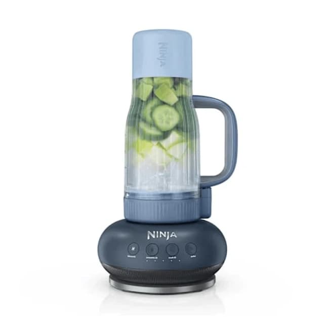 Ninja BlendBoss DB351UKCY Tumbler Blender - Cyberspace, Silver/Grey,Blue 622356377010