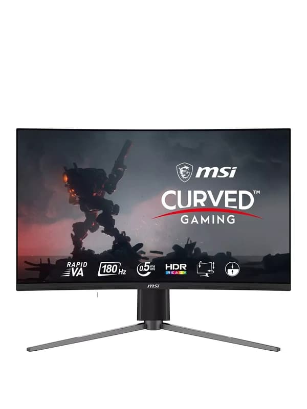 MSI MAG 275CQRF QD E2 27 VA WQHD 180Hz 0.5ms Gaming Monitor 9S6-3CD04H-029 Black