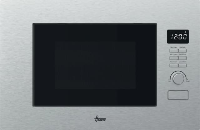 Hoover H-MICROWAVE 300 HO38FL7NWBXUK 20 Litre 39cm High, Built In Small Microwave With Grill - Stainless Steel