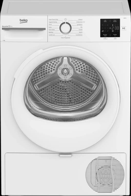 Beko BM3T3822W 8KG Heat Pump Tumble Dryer