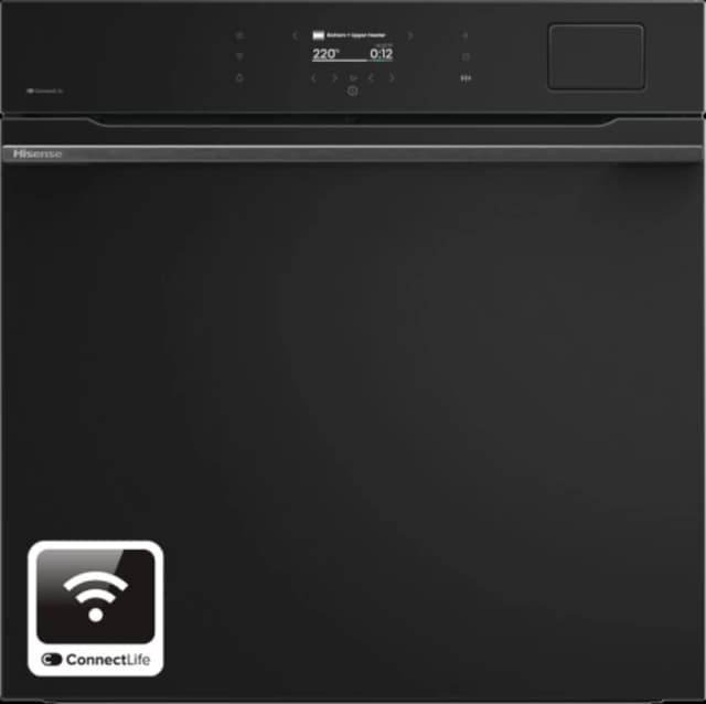 Hisense Hi8 Electric Self-Cleaning Single Oven - Black 744854 Black