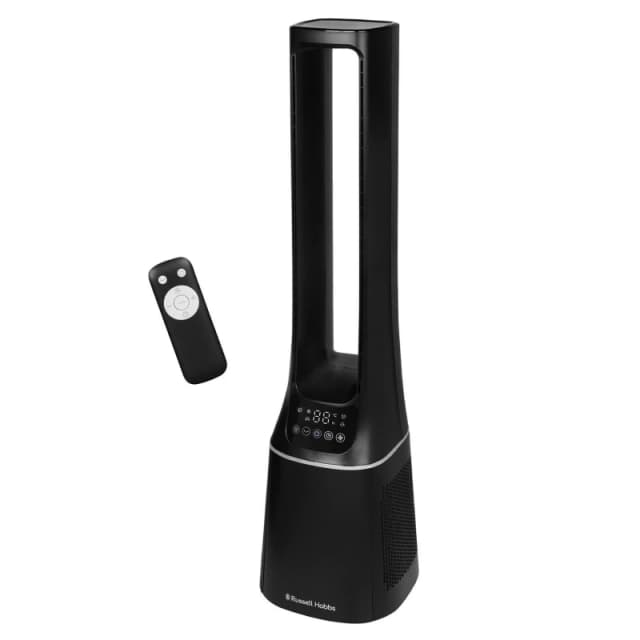 Russell Hobbs RHBLDL12B 10 Speed Bladeless Fan in Black unisex One Size