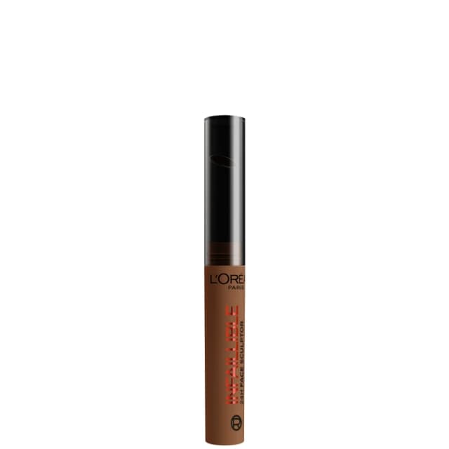 LOreal Paris Infallible Face Sculptor, Sculpting Stick Dark, Make Up, Transfer Proof, Ease & Precision, 24H Wear - Medium